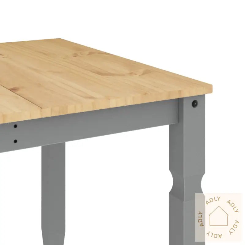 Spisebord Corona Grå 180X90X75 Cm Heltre Furu