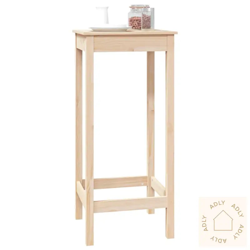 Barbord 50X50X110 Cm Heltre Furu