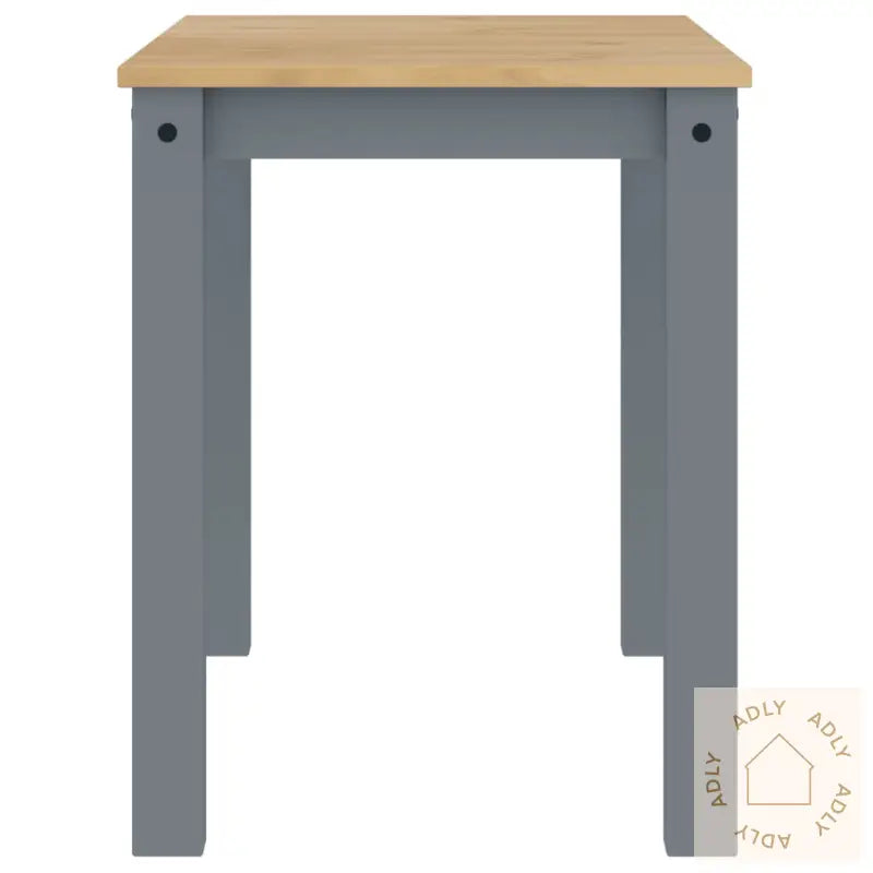 Spisebord Panama Grå 117X60X75 Cm Heltre Furu