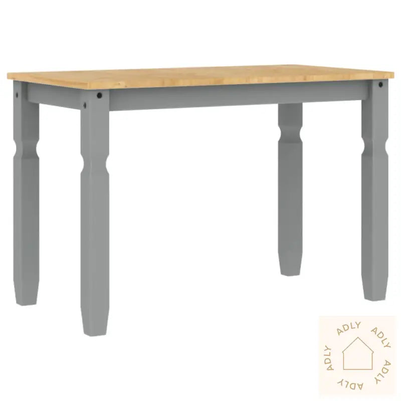 Spisebord Corona Grå 112X60X75 Cm Heltre Furu