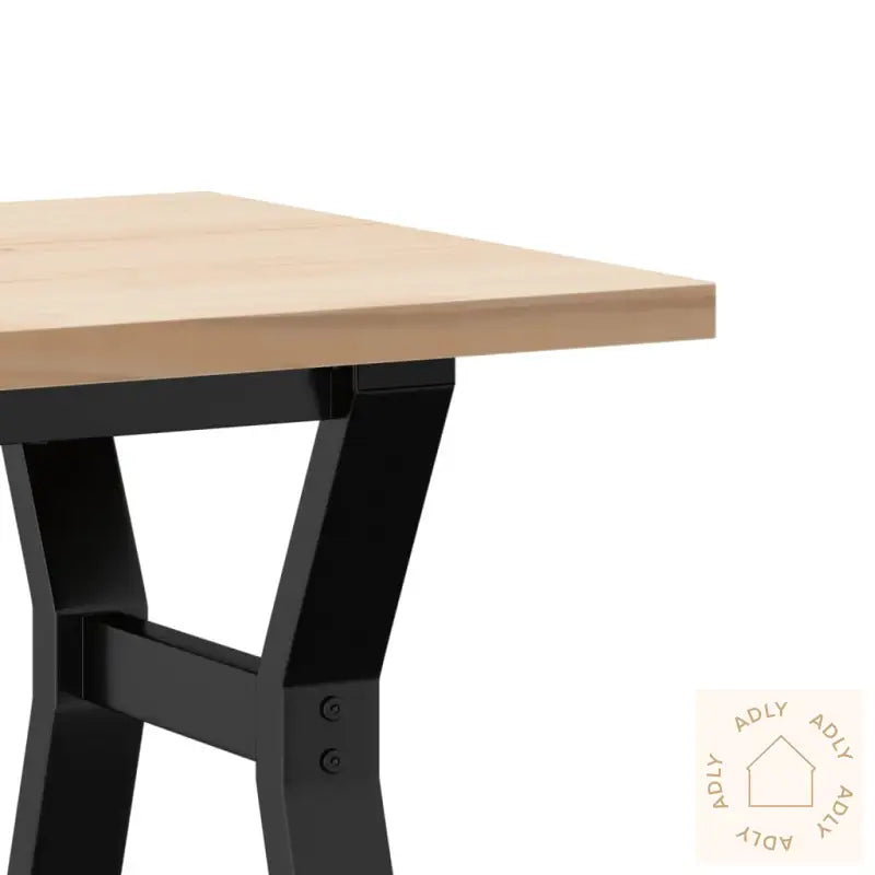 Salongbord Y-Ramme 100X50X45,5 Cm Heltre Furu Og Stål