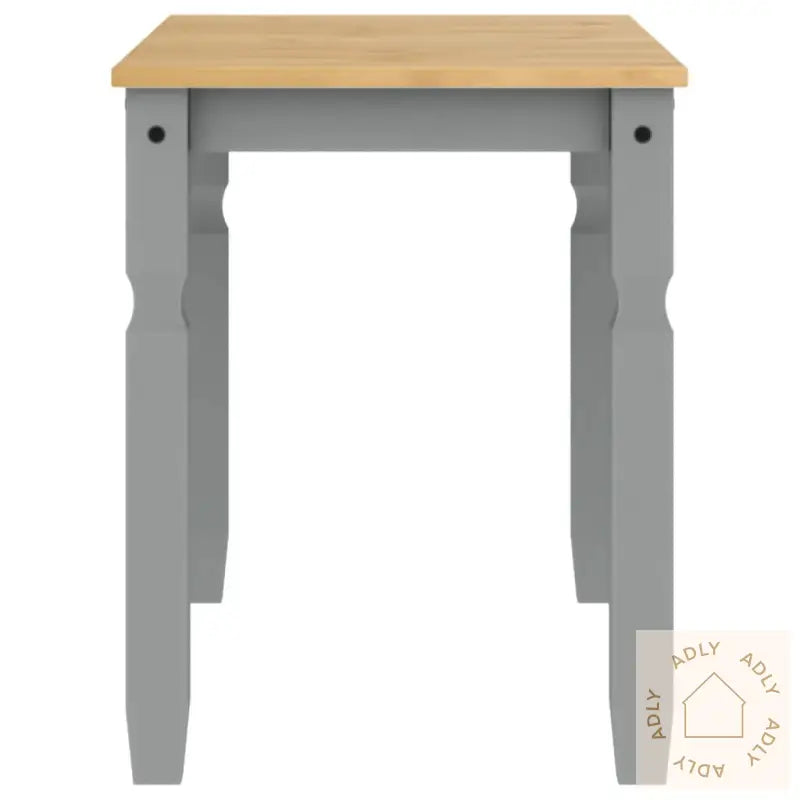 Spisebord Corona Grå 112X60X75 Cm Heltre Furu