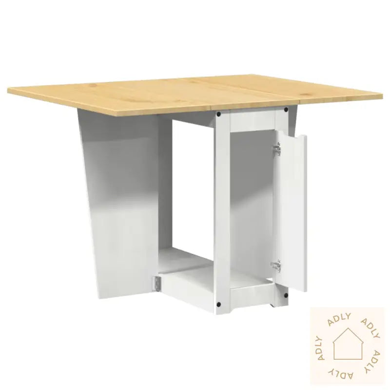 Sommerfugl Spisebord Sammenleggbart Corona Hvit Heltre Furu