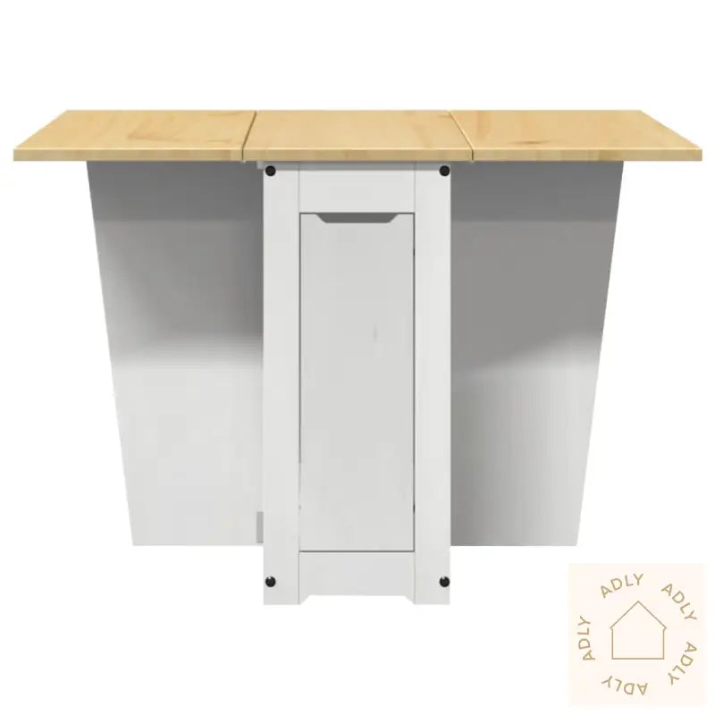 Sommerfugl Spisebord Sammenleggbart Corona Hvit Heltre Furu