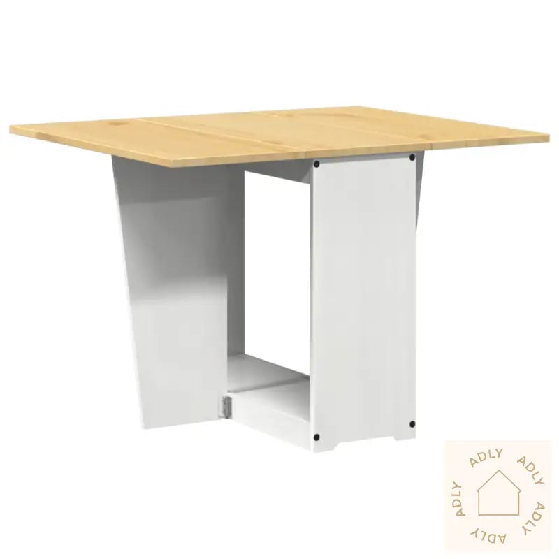 Sommerfugl Spisebord Sammenleggbart Corona Hvit Heltre Furu