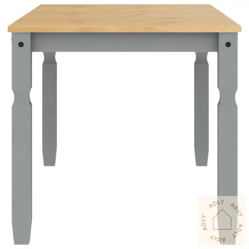 Spisebord Corona Grå 160X80X75 Cm Heltre Furu