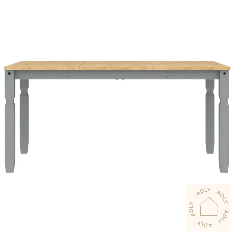Spisebord Corona Grå 160X80X75 Cm Heltre Furu