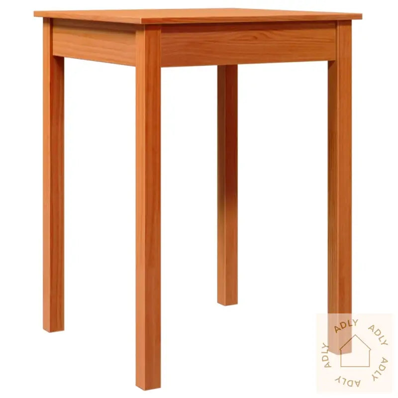 Spisebord Voksbrun 55X55X75 Cm Heltre Furu