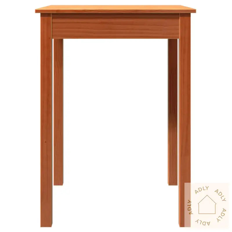 Spisebord Voksbrun 55X55X75 Cm Heltre Furu