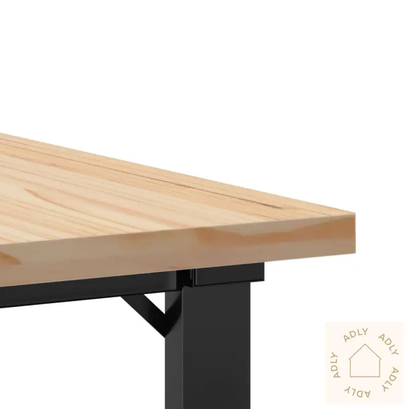 Salongbord O-Ramme 60X60X40,5 Cm Heltre Furu Og Stål