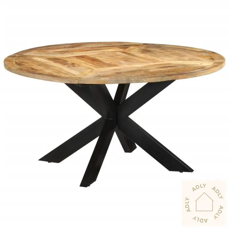 Spisebord Ø150X76 Cm Grov Heltre Mango