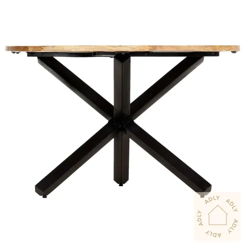 Spisebord Rundt 120X76 Cm Heltre Mango
