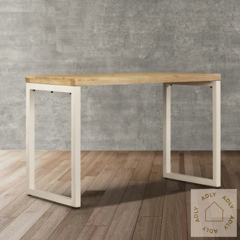 Spisebord 115X55X76 Cm Heltre Mango Og Stål