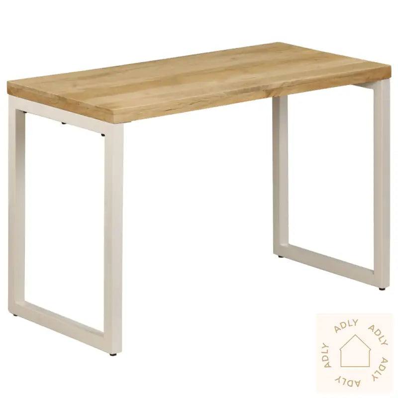 Spisebord 115X55X76 Cm Heltre Mango Og Stål