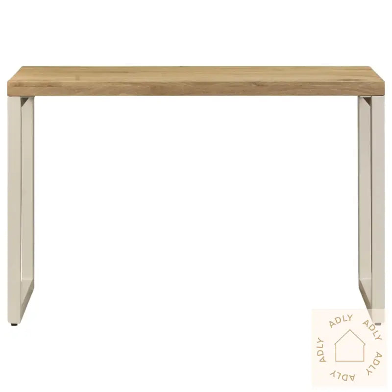 Spisebord 115X55X76 Cm Heltre Mango Og Stål