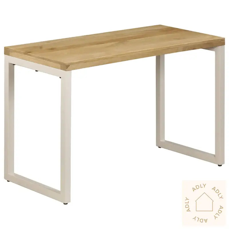 Spisebord 115X55X76 Cm Heltre Mango Og Stål
