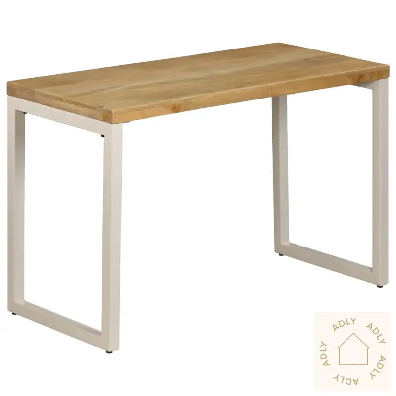 Spisebord 115X55X76 Cm Heltre Mango Og Stål