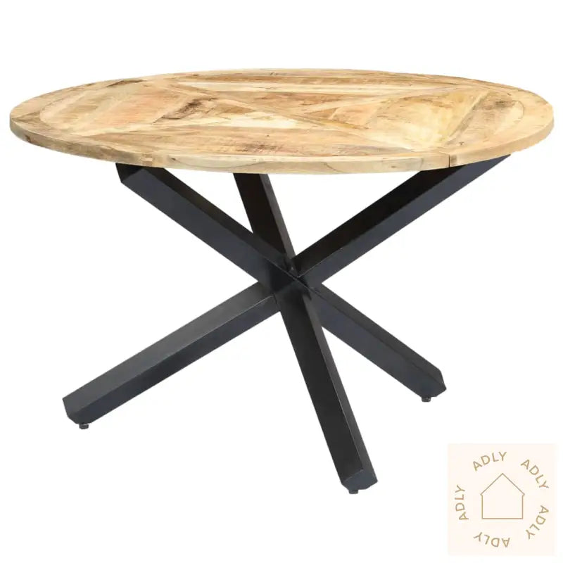 Spisebord Rundt 120X76 Cm Heltre Mango