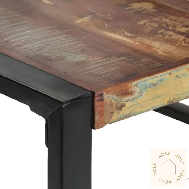 Spisebord 140X140X75 Cm Gjenvunnet Heltre