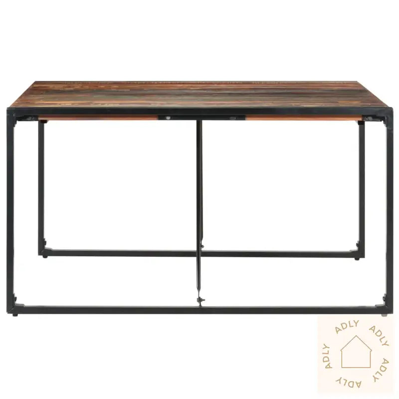 Spisebord 140X140X75 Cm Gjenvunnet Heltre