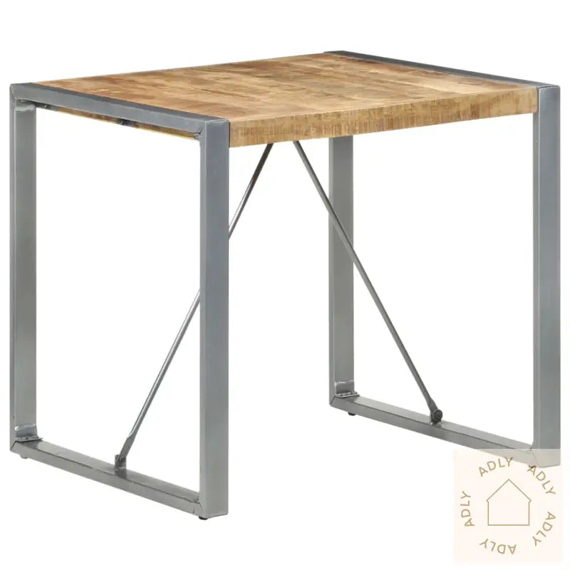 Spisebord 80X80X75 Cm Grovt Mangotre
