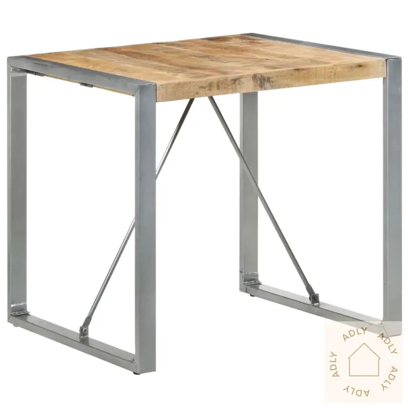 Spisebord 80X80X75 Cm Grovt Mangotre