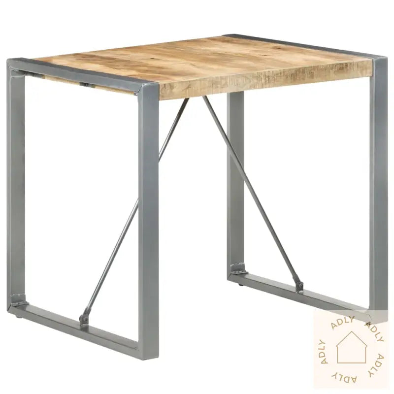 Spisebord 80X80X75 Cm Grovt Mangotre