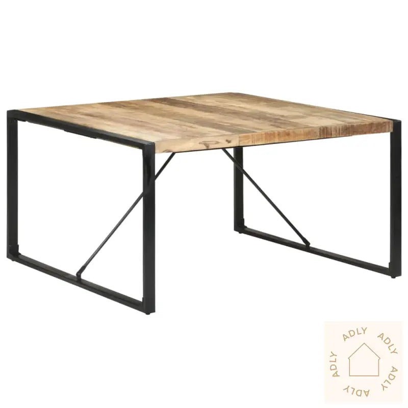 Spisebord 140X140X75 Cm Grovt Mangotre