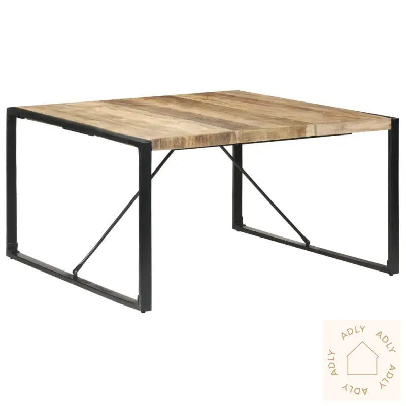 Spisebord 140X140X75 Cm Grovt Mangotre