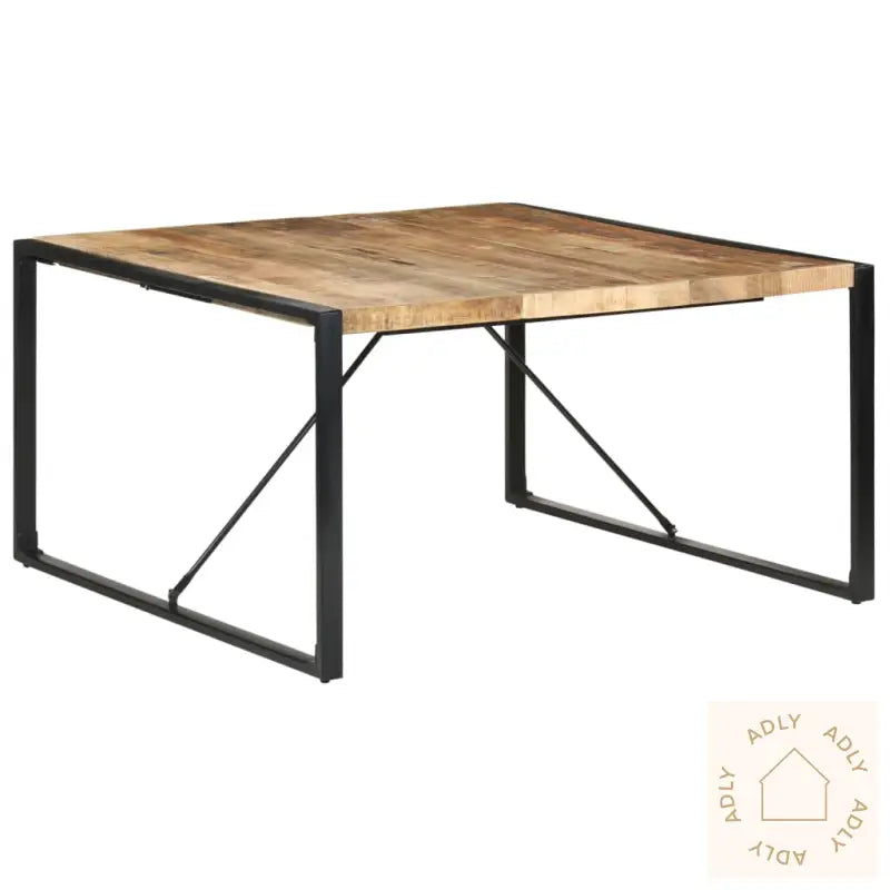 Spisebord 140X140X75 Cm Grovt Mangotre