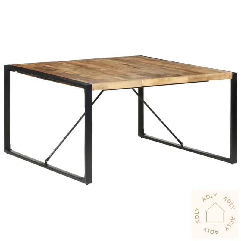 Spisebord 140X140X75 Cm Grovt Mangotre