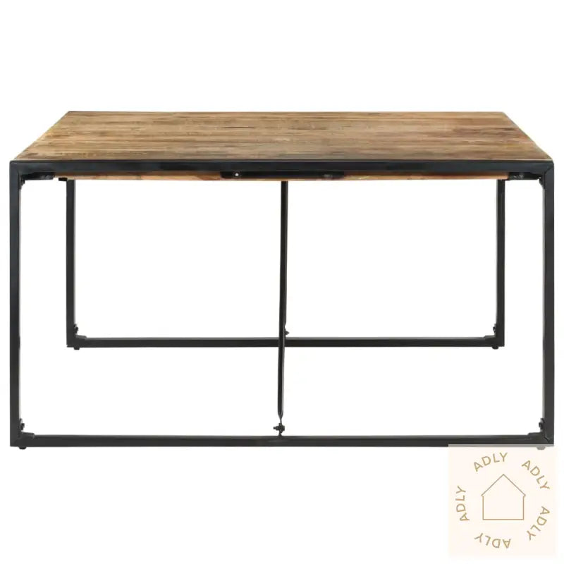 Spisebord 140X140X75 Cm Grovt Mangotre