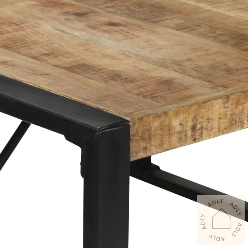 Spisebord 140X140X75 Cm Grovt Mangotre