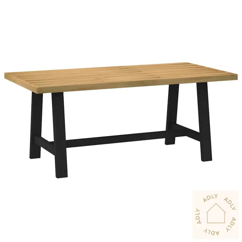 Spisebord Noain A-Formede Ben 180X90X75 Cm Heltre Furu