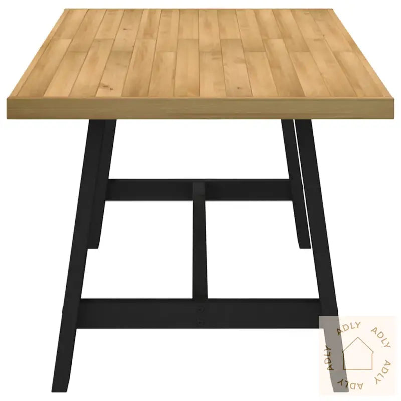 Spisebord Noain A-Formede Ben 160X90X75 Cm Heltre Furu
