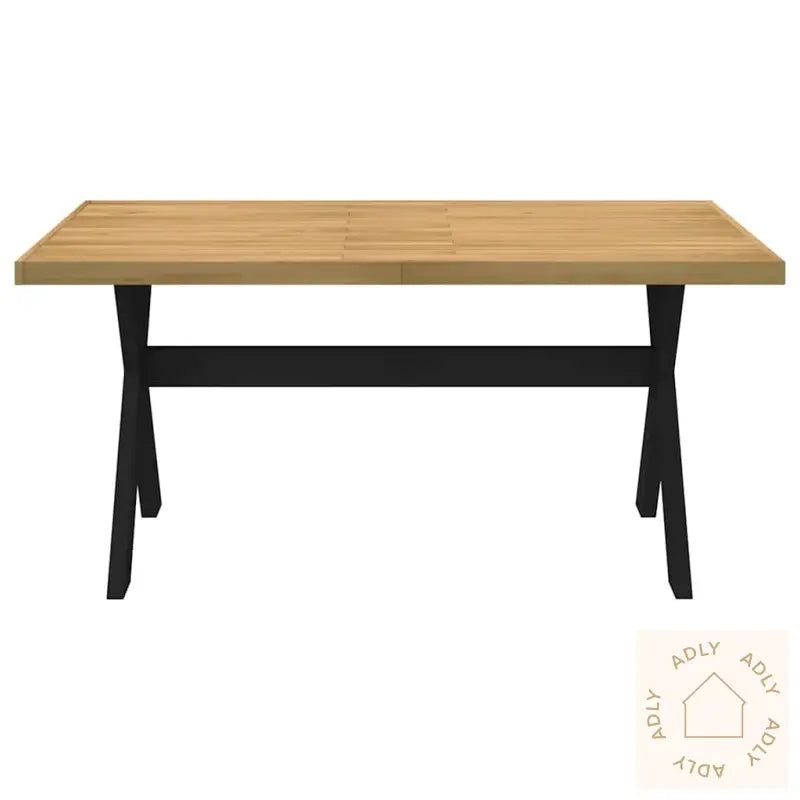 Spisebord Noain X-Formede Ben 160X90X75 Cm Heltre Furu