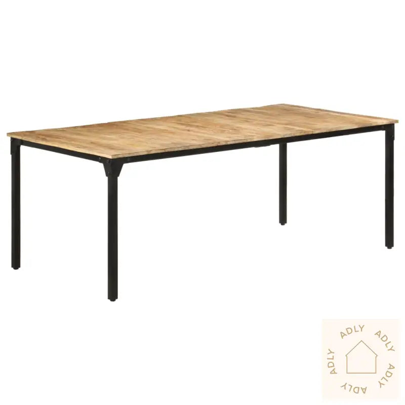 Spisebord 200X100X76 Cm Grovt Mango