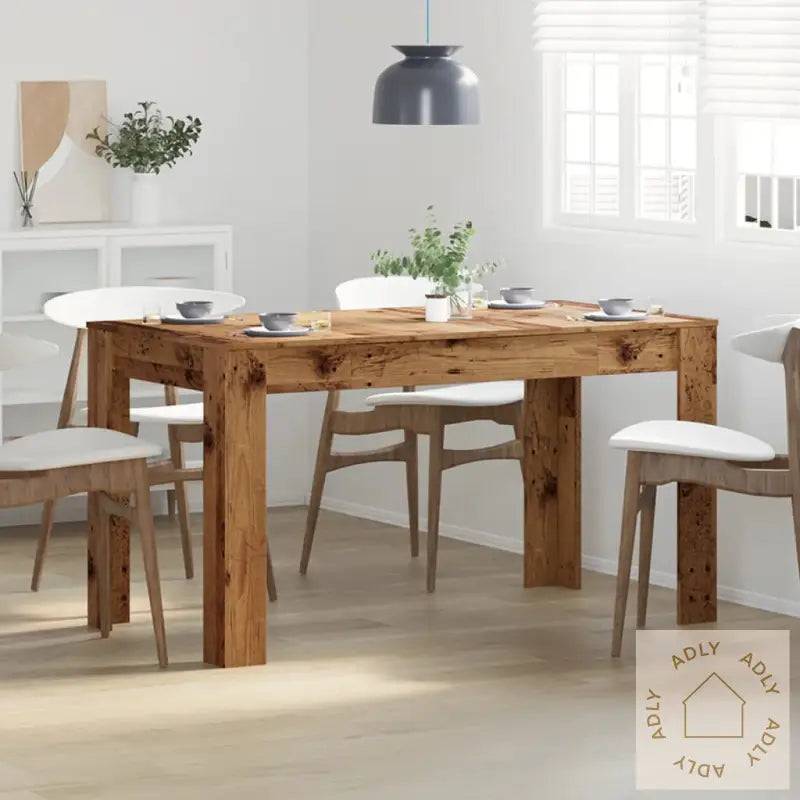 Spisebord Gammelt Tre 140X74,5X76 Cm Konstruert Tre