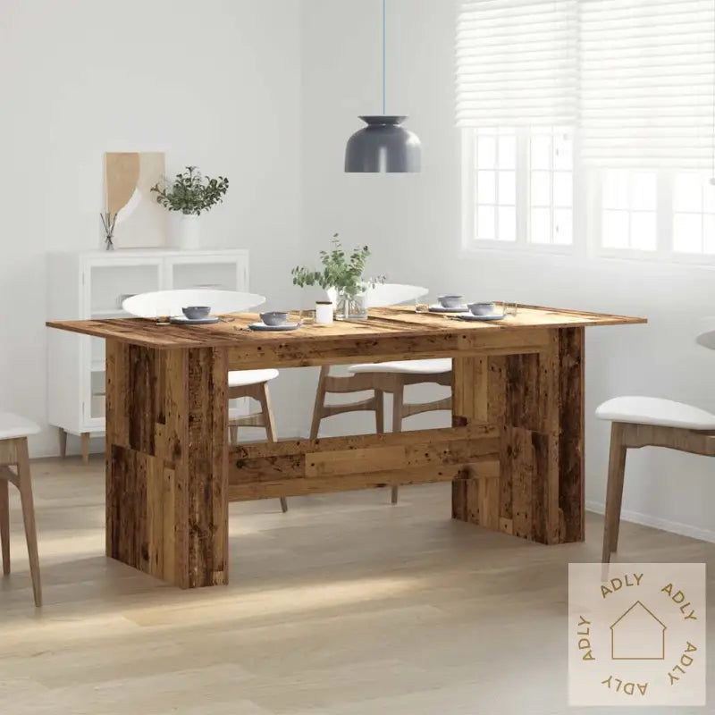 Spisebord Gammelt Tre 180X90X76 Cm Konstruert Tre