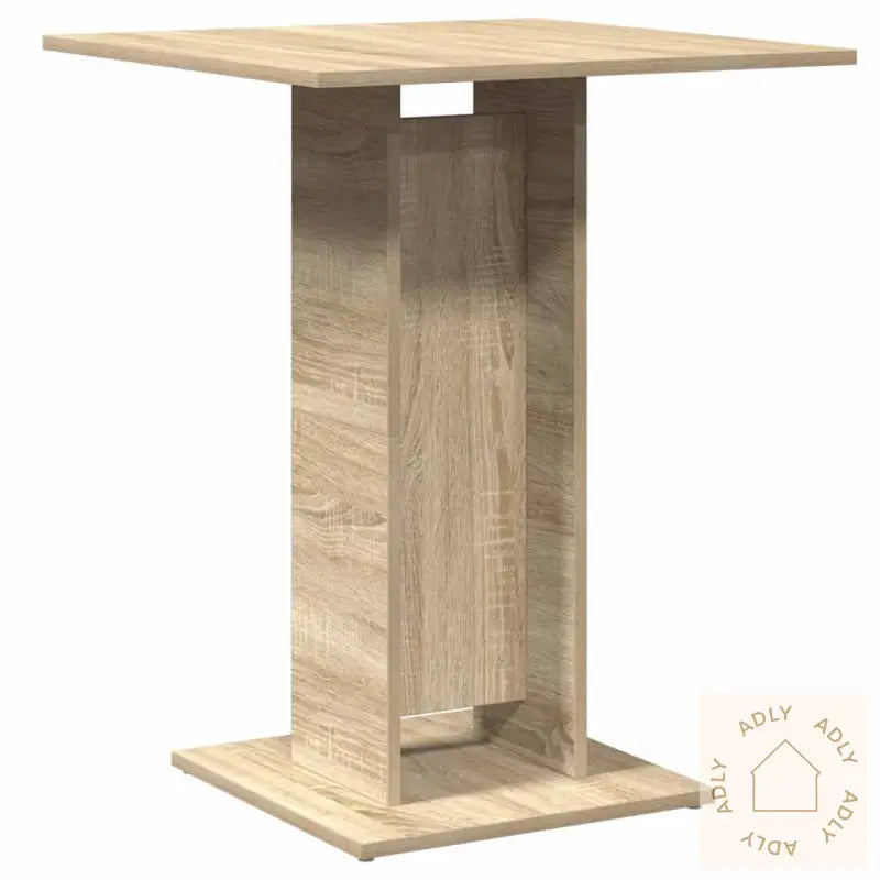 Bistrobord Sonoma Eik 60X60X75 Cm Konstruert Tre