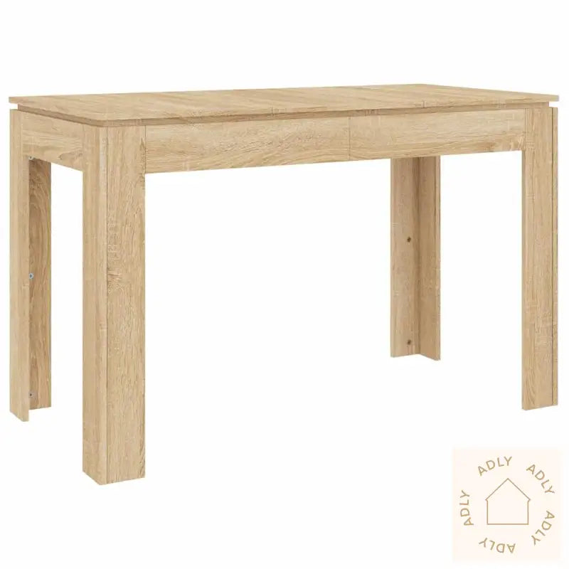 Spisebord Sonoma Eik 120X60X76 Cm Konstruert Tre