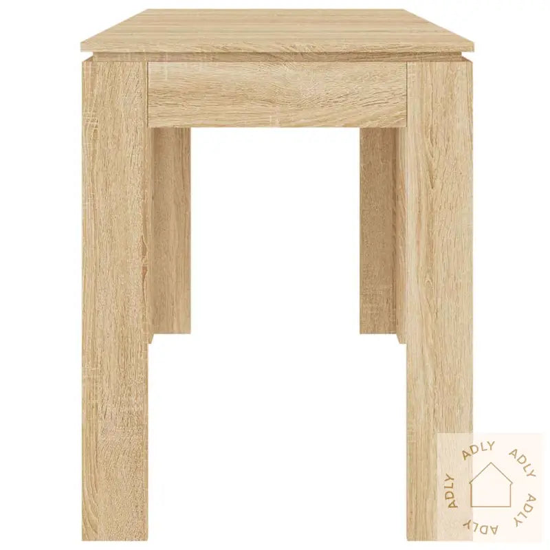 Spisebord Sonoma Eik 120X60X76 Cm Konstruert Tre