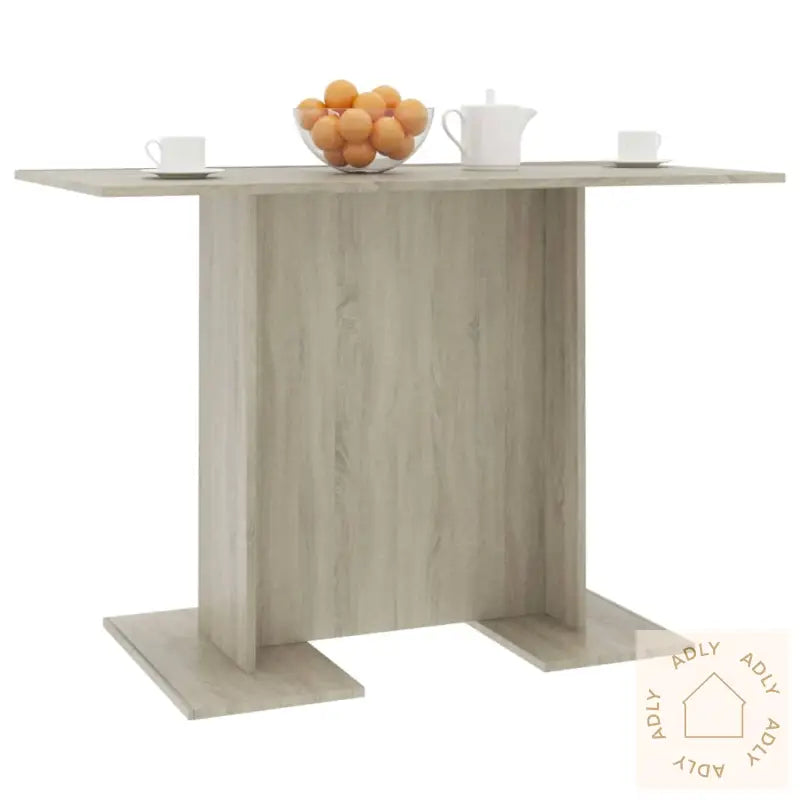 Spisebord Sonoma Eik 110X60X75 Cm Konstruert Tre