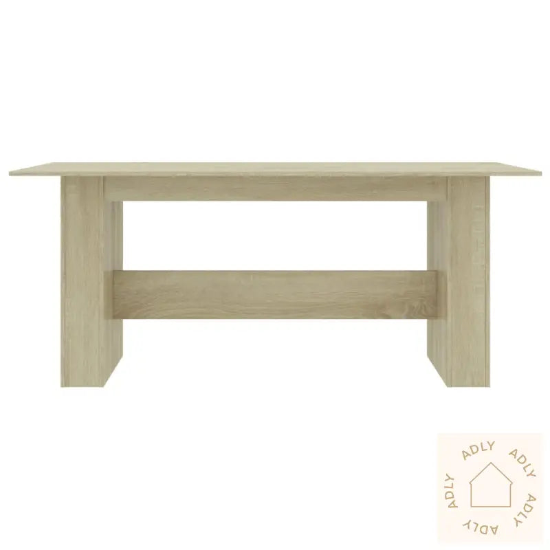 Spisebord Sonoma Eik 180X90X76 Cm Konstruert Tre
