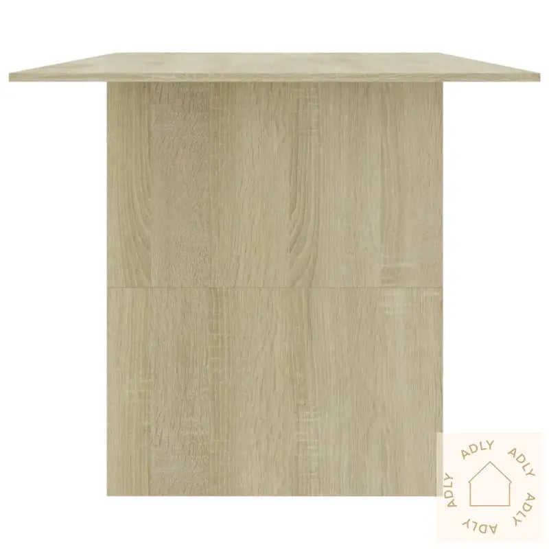 Spisebord Sonoma Eik 180X90X76 Cm Konstruert Tre