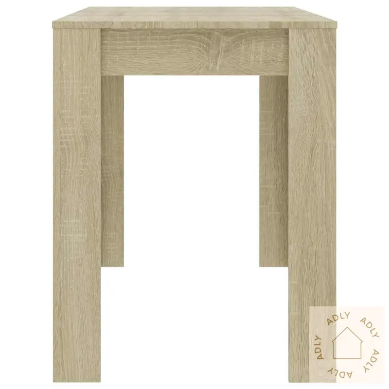 Spisebord Sonoma Eik 120X60X76 Cm Konstruert Tre