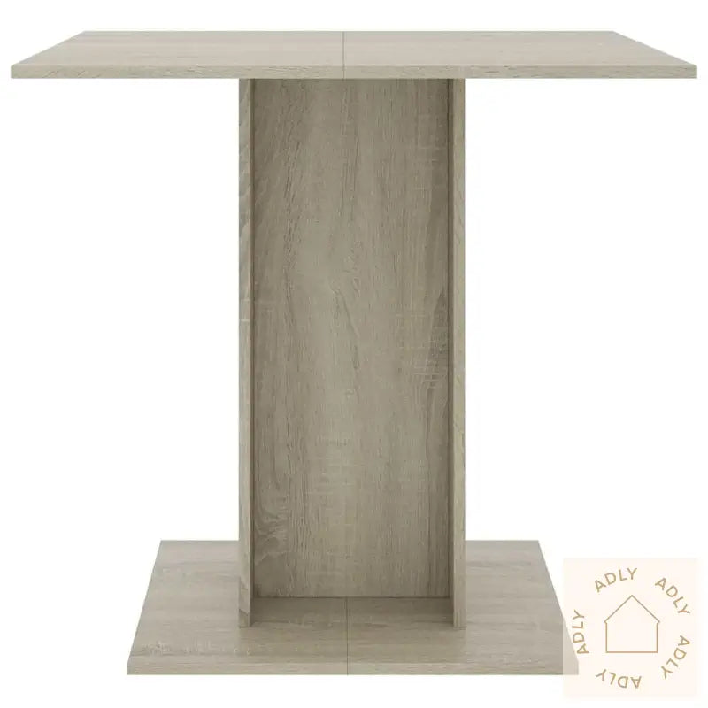 Spisebord Sonoma Eik 80X80X75 Cm Sponplate