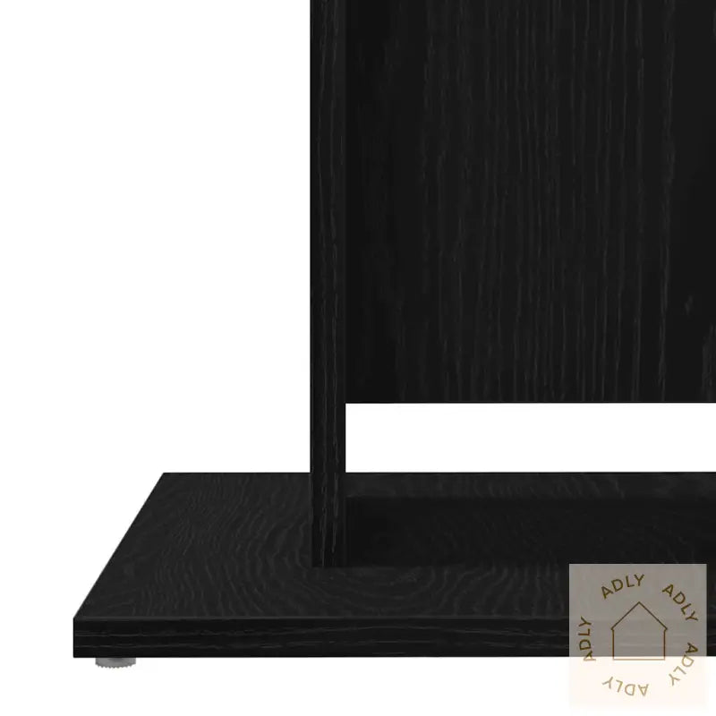 Bistrobord Svart Eik 60X60X75 Cm Konstruert Tre