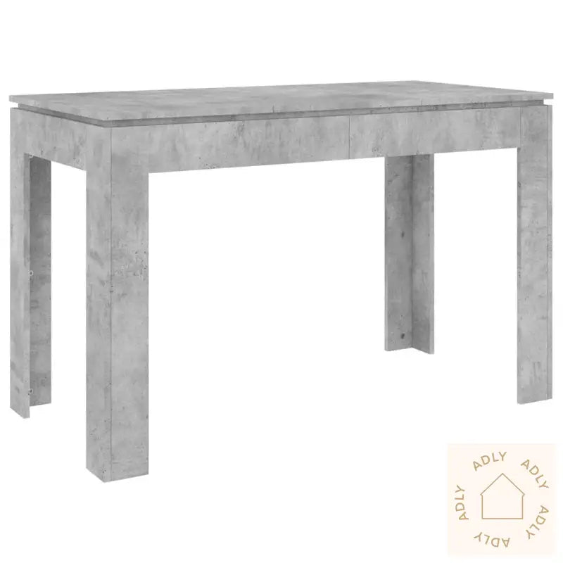 Spisebord Betonggrå 120X60X76 Cm Konstruert Tre