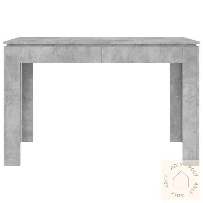 Spisebord Betonggrå 120X60X76 Cm Konstruert Tre